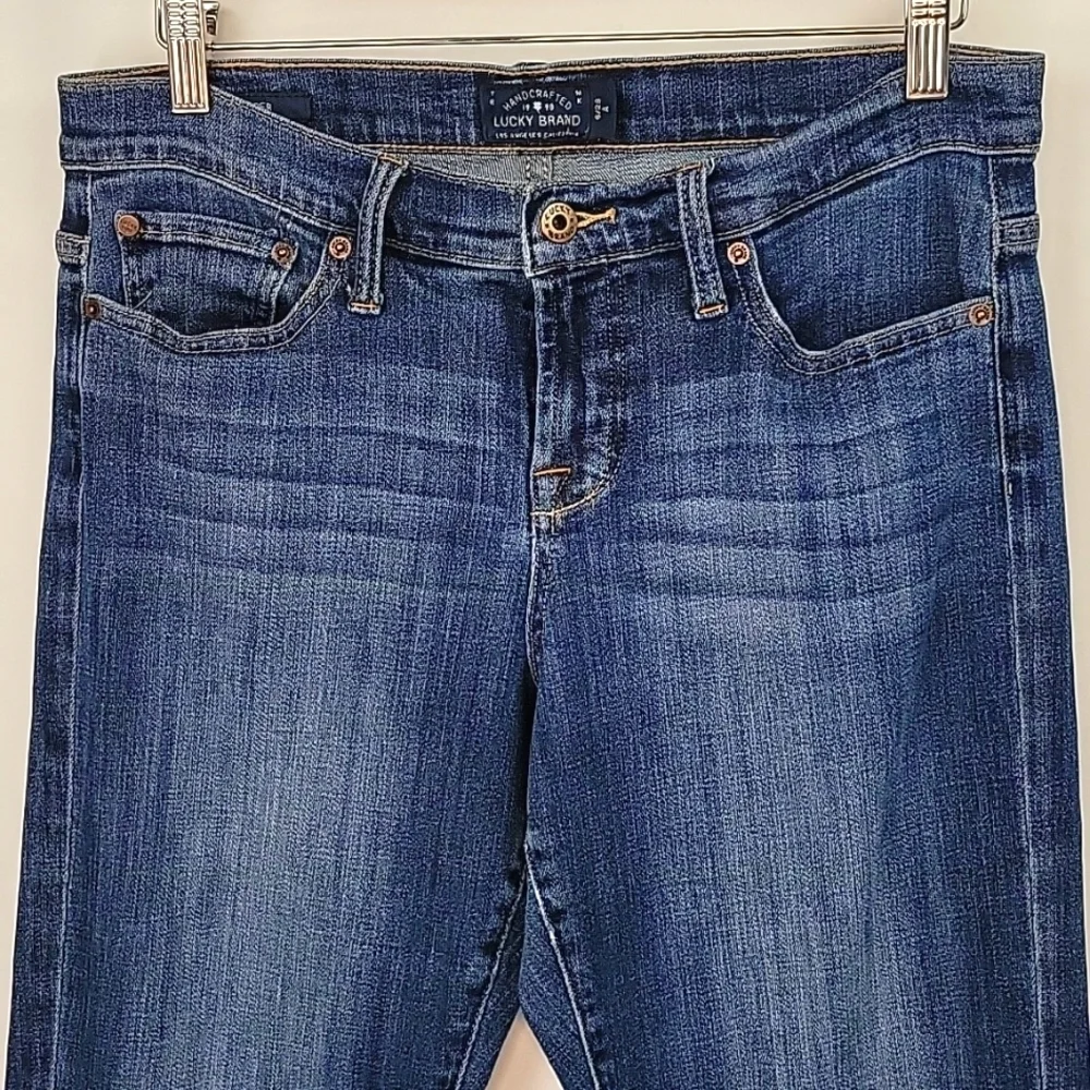 Lucky Brand Easy Rider Bootcut Jeans Size 6 Medium Wash - Picture 5 of 16